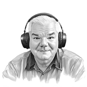 Pencil Sketch of Ade Bozzey