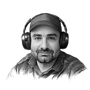 Pencil Sketch of James Marriott