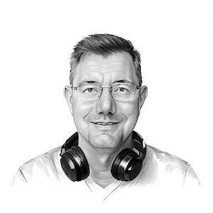 Pencil Sketch of Tommy Taylor